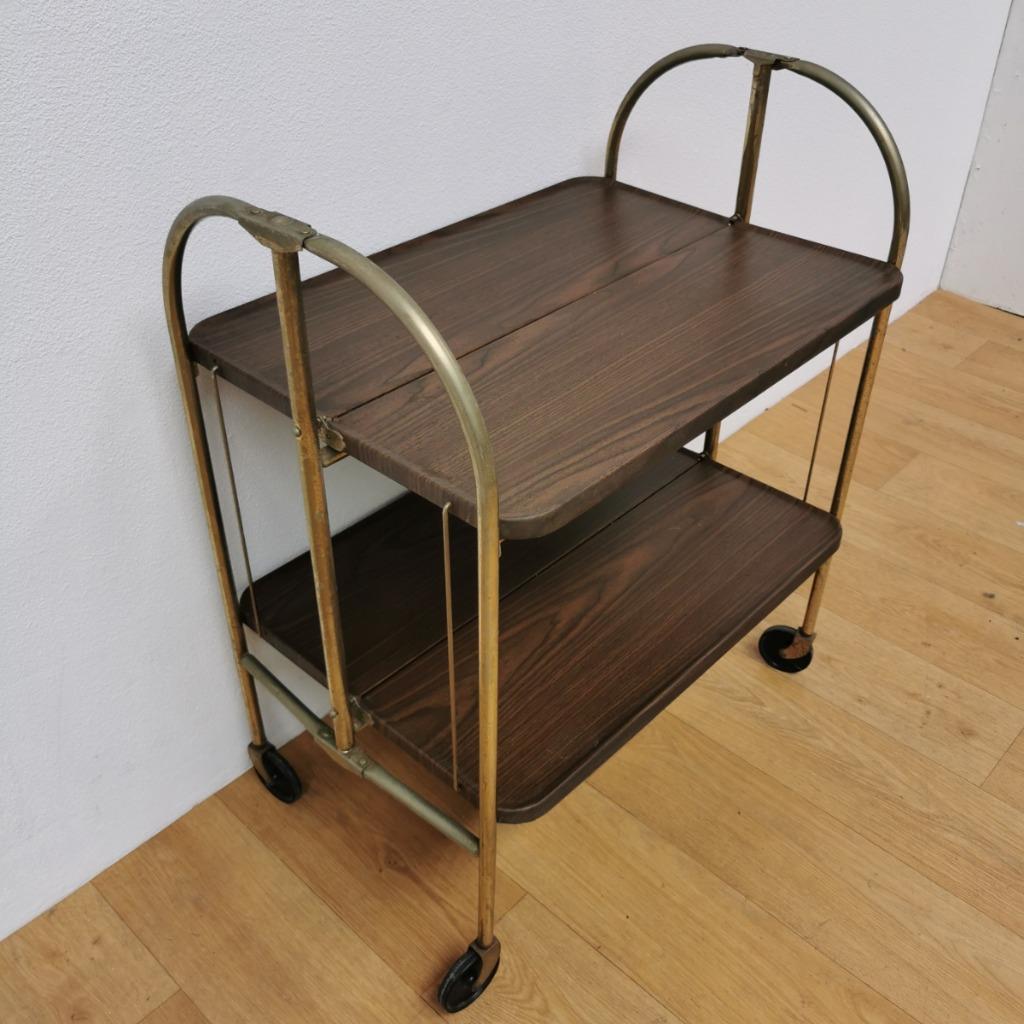 Opvouwbare Barcart Drankenkar Trolley Serveerwagentje image 9