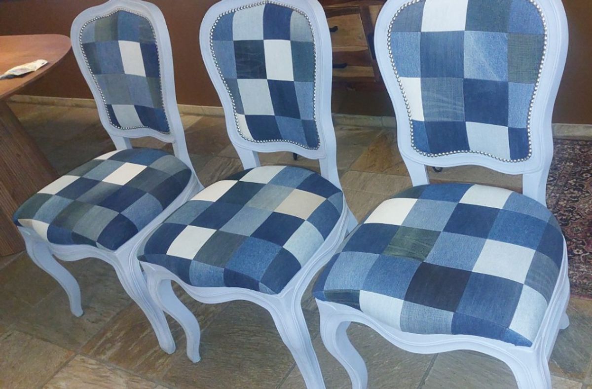 Set Van 6 Unieke Eetkamer Stoelen image 2