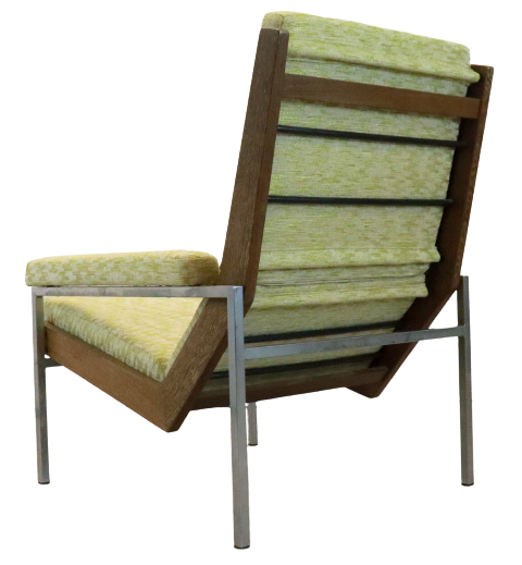 Vintage Rob Parry Fauteuil Stoel Gestoffeerd 'valkeveen' image 8