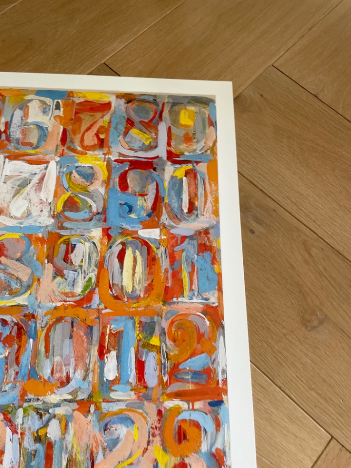 Jasper Johns, Numbers In Color, (1958-59) image 5