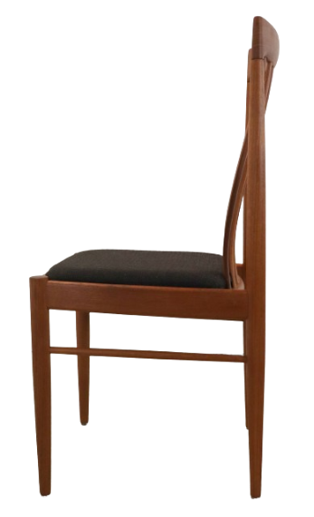 Set 4 Bramin Eetkamerstoelen Stoelen Gestoffeerd Vintage 'halgarde' image 12