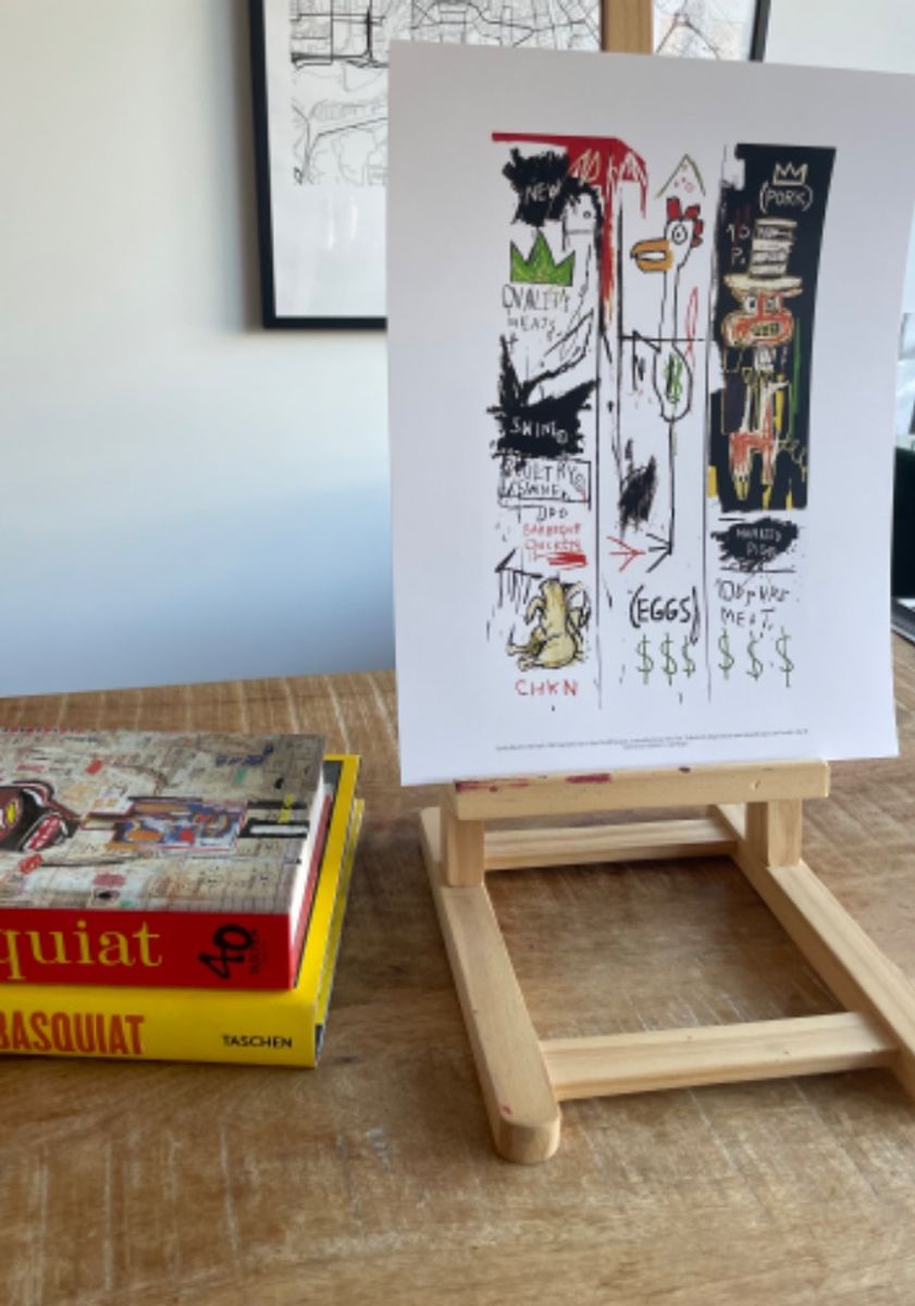 Jean Michel-basquiat (1960-1988), Quality.. image 11