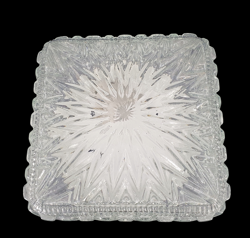 2027 Vintage Glazen Plafonniere Plafondlamp image 2